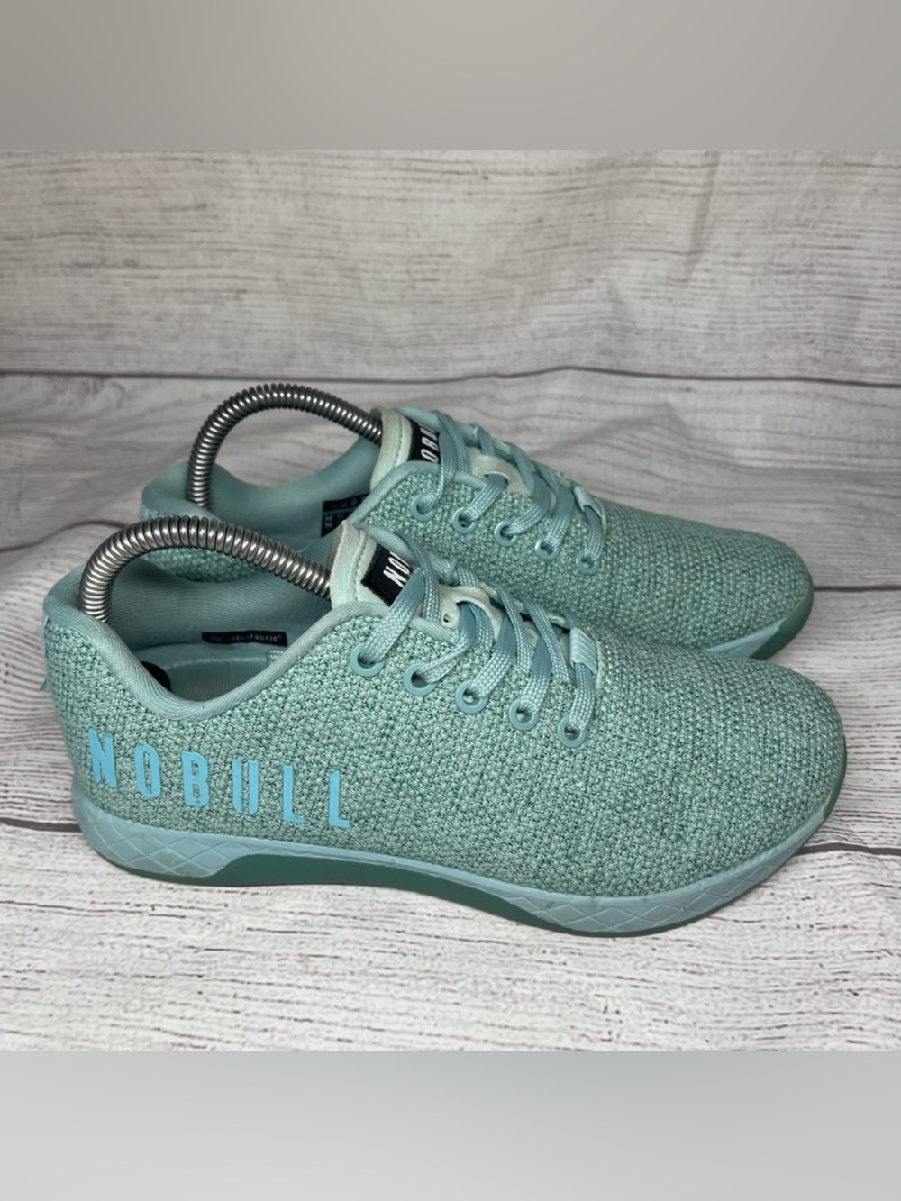 NOBULL Women’s 8 Project Heather Outwork Blue Cross Fit Shoes
